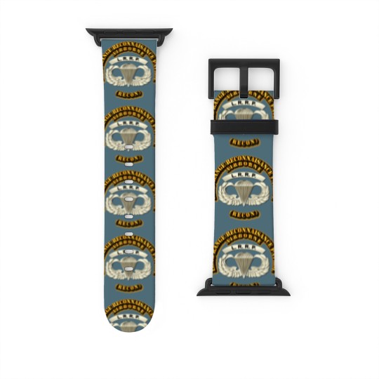 Discover Airborne Badge - LRRP - Veteran - Watch Bands For Apple Watch