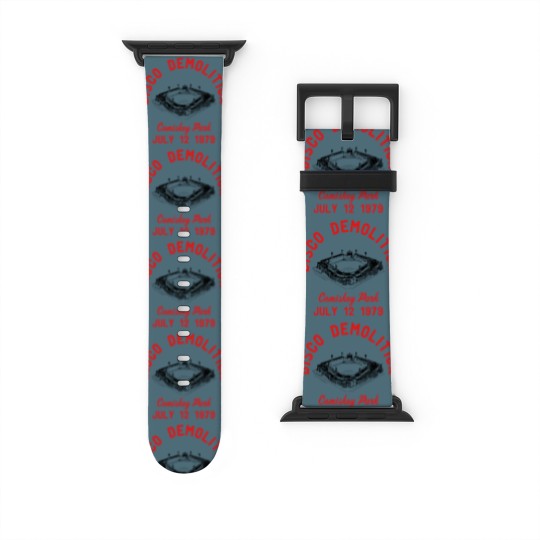 Discover Disco Demolition Vintage/Retro White Sox Watch Bands For Apple Watch
