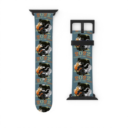Discover Happy Great Chinese New Year 2022 Year Of The Tiger Watch Bands For Apple Watch