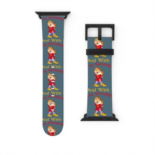 Discover I'm grumpy deal with it Watch Bands For Apple Watch