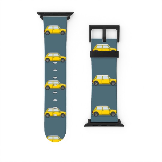 Discover Classic Mini Cooper - Yellow - Mini - Watch Bands For Apple Watch