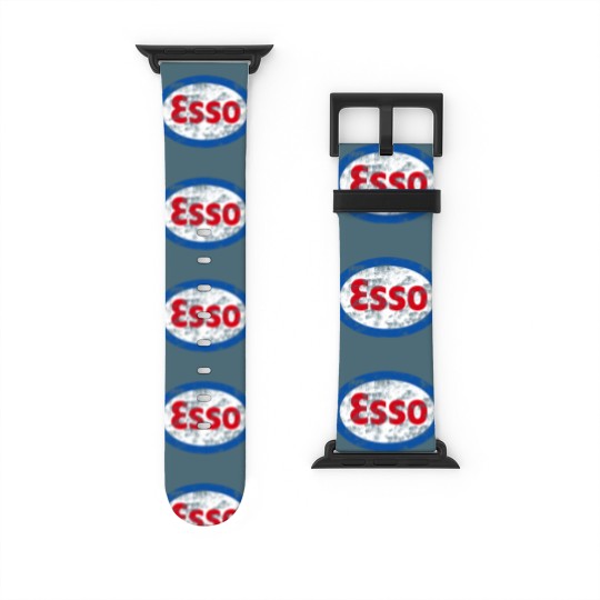 Discover Vintage distressed Esso logo - Auto Racing - Watch Bands For Apple Watch