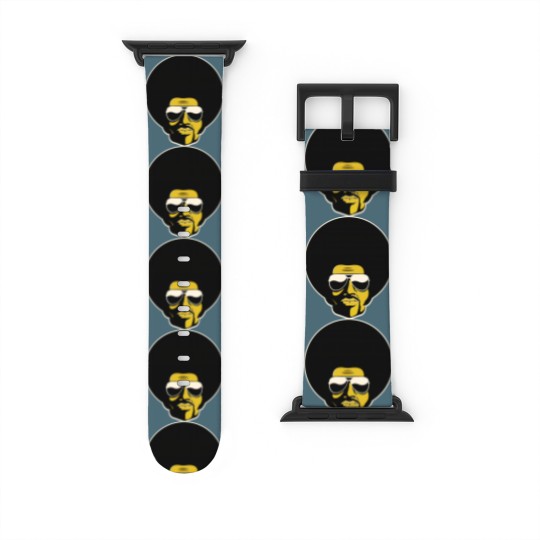 Discover Black Man, Afro, Retro, Legend, African American Watch Bands For Apple Watch