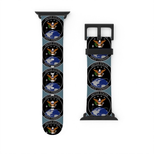 Discover United States Space Command Shield Watch Bands For Apple Watch