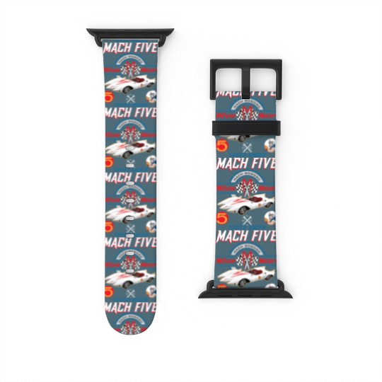 Discover Speed Racer Mach 5 Mifune Motors Watch Bands For Apple Watch