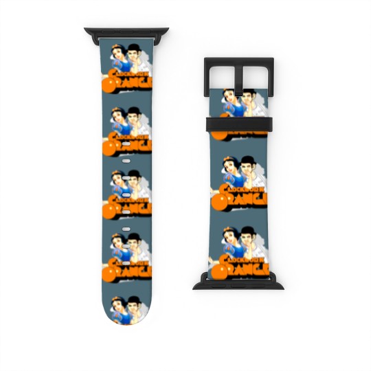Discover Orange Snow - Clockwork Orange - Watch Bands For Apple Watch