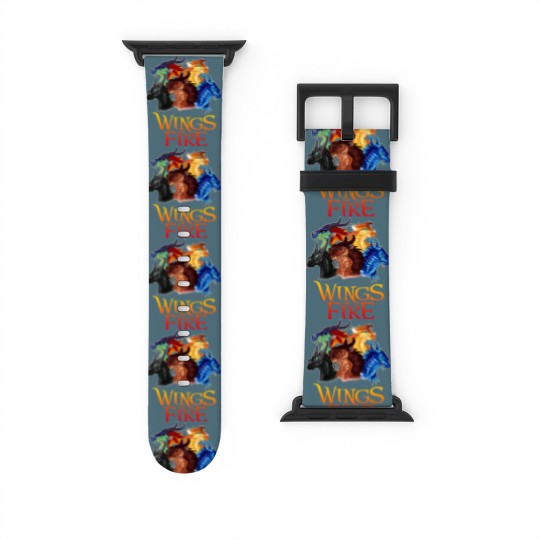 Discover Love Dragons Graphic Wings Of Fire Manga Series Watch Bands For Apple Watch