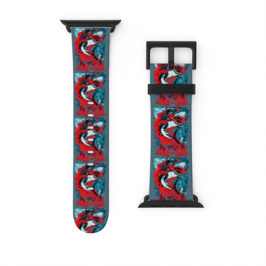Discover Shark Vs Zombie Watch Bands For Apple Watch