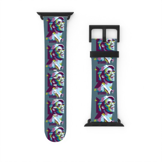 Discover Stevie Wonder Popart - Stevie Wonder - Watch Bands For Apple Watch