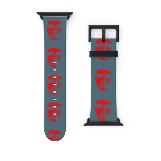 Discover Che Guevara By Circles - Che Guevara By Circles Lines Iconic - Watch Bands For Apple Watch