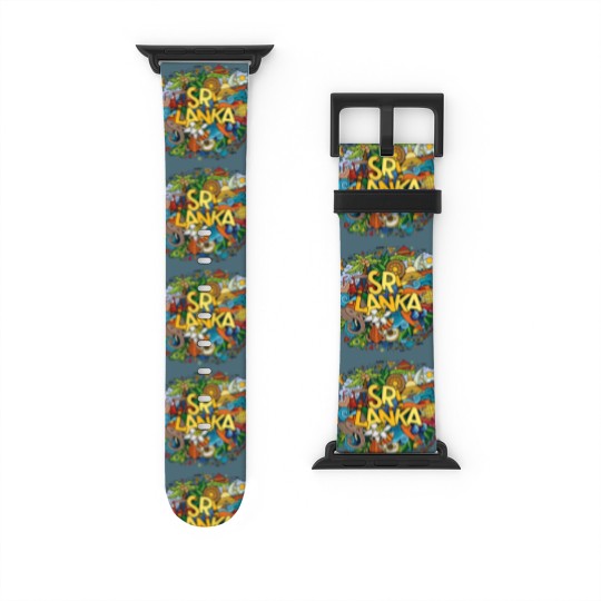 Discover Sri Lanka Ceylon Culture Elements Watch Bands For Apple Watch