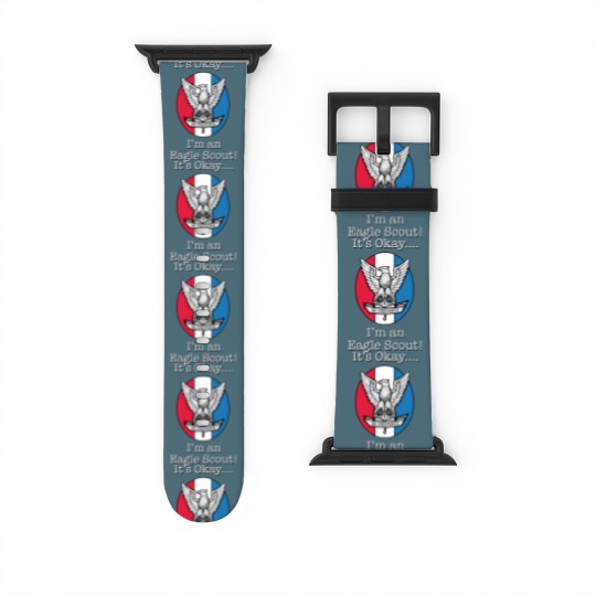 Discover It's Okay, I'm an Eagle Scout Watch Bands For Apple Watch Watch Bands For Apple Watch