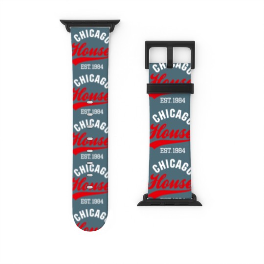Discover Vintage Chicago house est. 1984 house music party Watch Bands For Apple Watch