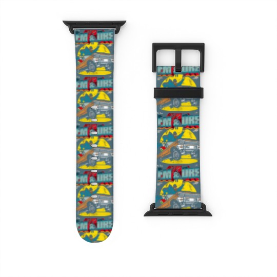 Discover Eminem and Dr Dre Unisex Retro Watch Bands For Apple Watch