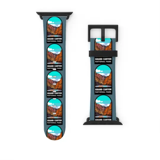 Discover Grand Canyon National Park Badge Watch Bands For Apple Watch
