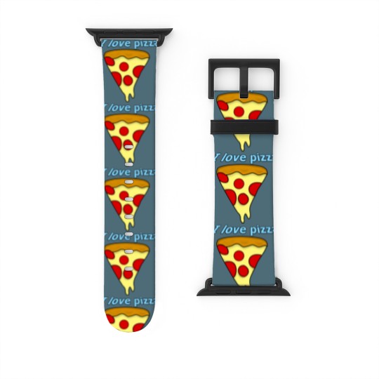 Discover I love pizza Watch Bands For Apple Watch