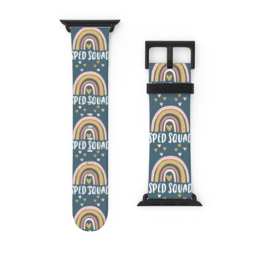 Discover Sped Squad Special Education Teacher Sped Ed Graph Watch Bands For Apple Watch