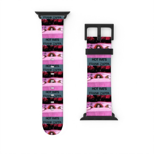 Discover Frank Zappa Hot Rats Men's Traditional 18/1 Cotton Watch Bands For Apple Watch
