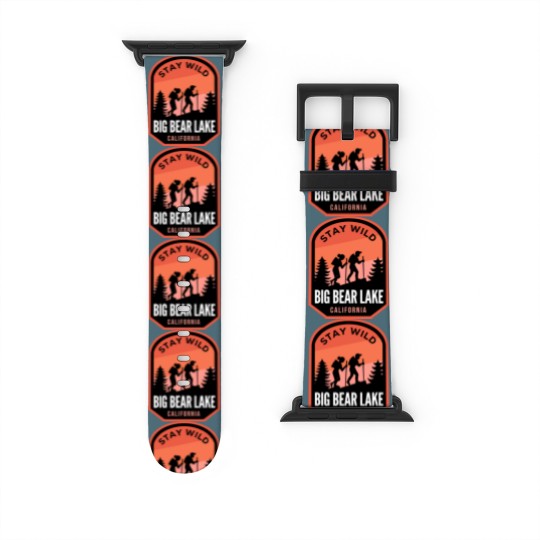 Discover Big Bear Lake California Hiking in Nature - Big Bear Lake California - Watch Bands For Apple Watch