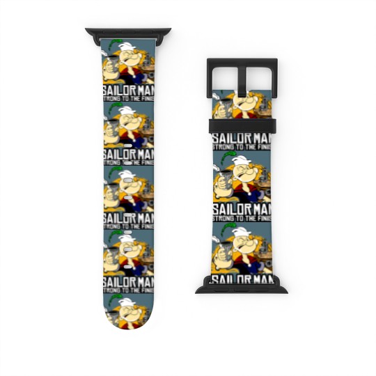 Discover SAILOR MAN REDEMPTION - Popeye - Watch Bands For Apple Watch