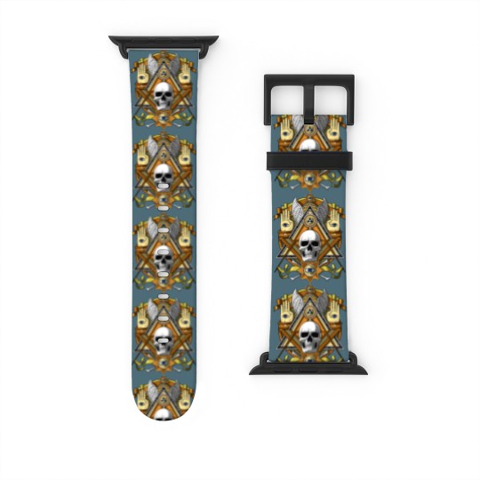 Discover Masonic Skull Watch Bands For Apple Watch