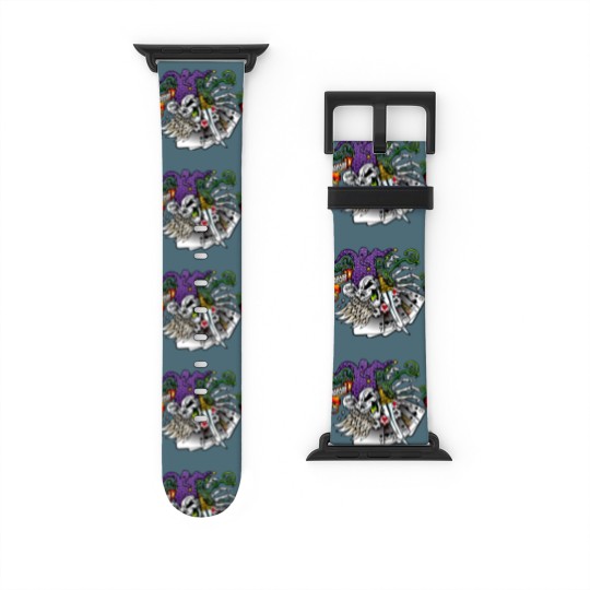 Discover Badass Poker Joker Watch Bands For Apple Watch