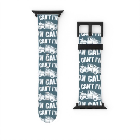 Discover Tow Truck Driver Wrecker Recovery Vehicle Watch Bands For Apple Watch