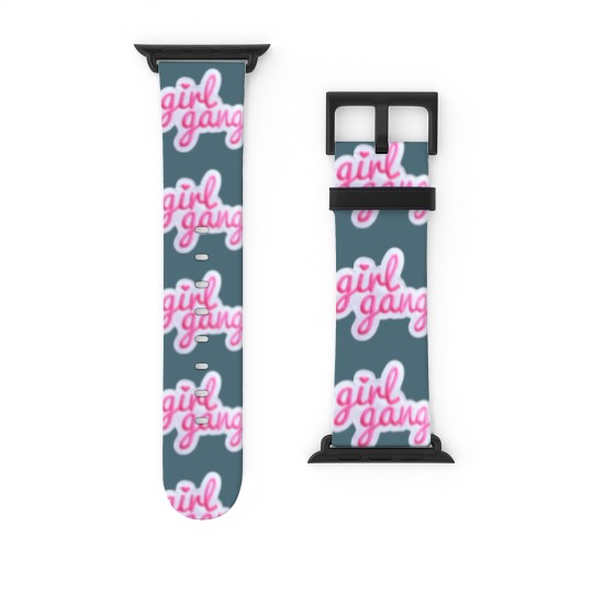 Discover Girl Gang Patch Watch Bands For Apple Watch
