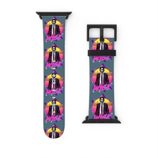Discover John Wick Retro - John Wick - Watch Bands For Apple Watch