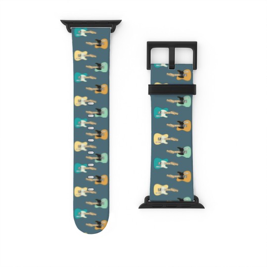 Discover Three Frets T-Style Maple Electric Guitar Pack - Guitar Sticker Pack - Watch Bands For Apple Watch
