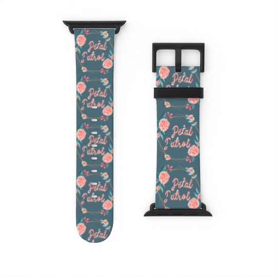 Discover Flowers Floral Petal Patrol Watch Bands For Apple Watch