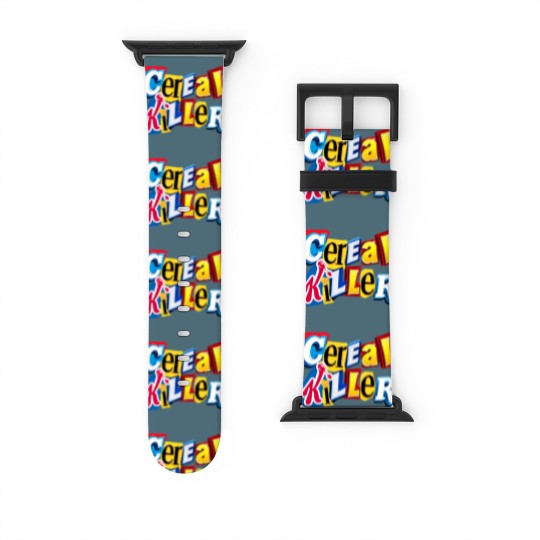 Discover Cereal Killer Graphic for the Cereal Lovers in your family Watch Bands For Apple Watch - Cereal Killer - Watch Bands For Apple Watch