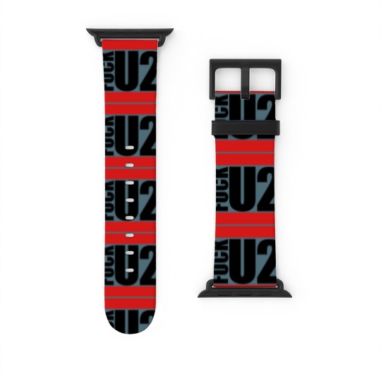 Discover Red middle finger sport colors stinkfinger show sy Watch Bands For Apple Watch