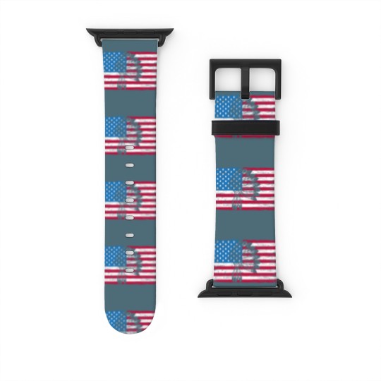 Discover Native American USA Indigenous People 4th Of July Watch Bands For Apple Watch