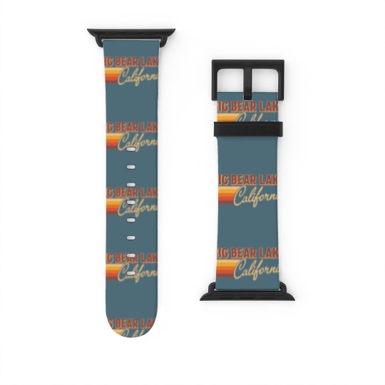 Discover Big Bear Lake California - Big Bear Lake California - Watch Bands For Apple Watch