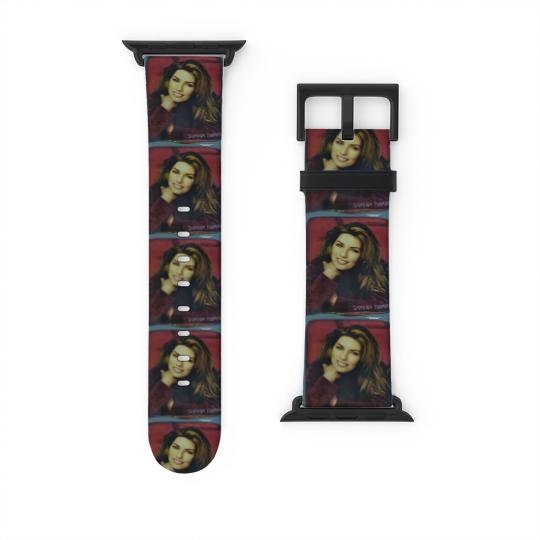 Discover Vintage 1996 Shania Twain Tour Watch Bands For Apple Watch, Pop,