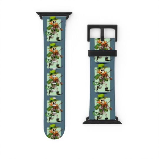 Discover Dia de los Leprechauns - Leprechaun - Watch Bands For Apple Watch