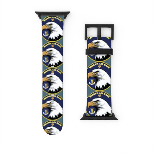 Discover Misawa Air Base Japan Us 35Th Fighter Wing Jasdf Watch Bands For Apple Watch