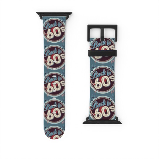 Discover Back to 60's Design - 60s Style - Watch Bands For Apple Watch