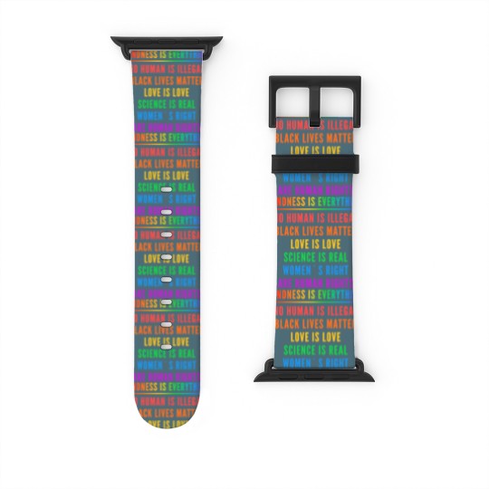 Discover Human rights quotes Watch Bands For Apple Watch