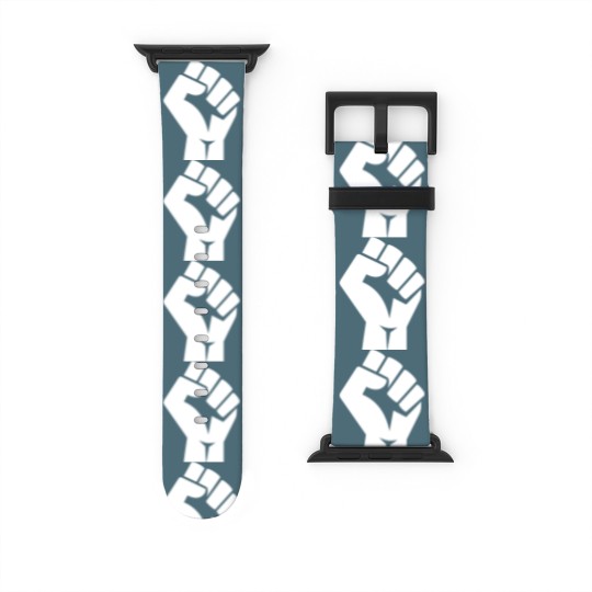 Discover Black Power Fist, black lives matter, civil rights - Black Power Fist - Watch Bands For Apple Watch