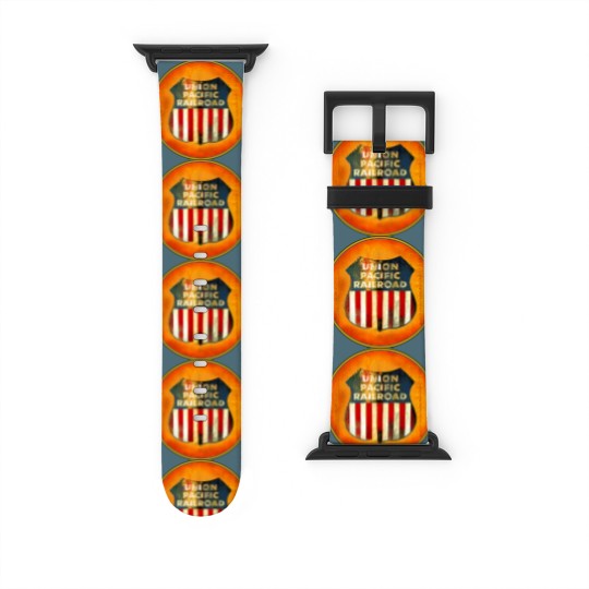 Discover Union Pacific Railroad - Badge - Railroad - Watch Bands For Apple Watch
