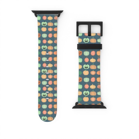 Discover Funny Pumpkins Watch Bands For Apple Watch