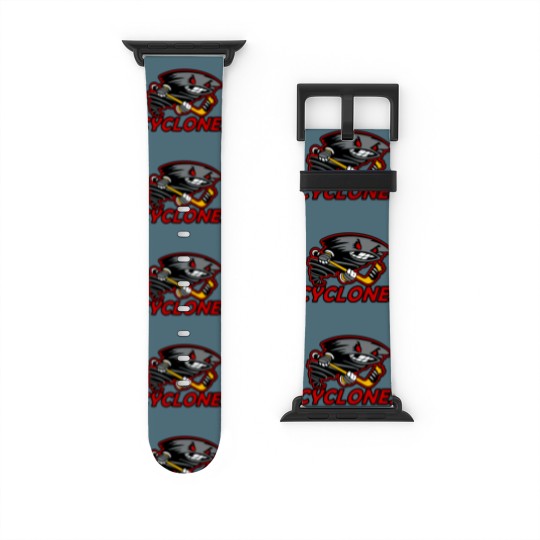 Discover Cyclones Hockey Logo - Cyclones Hockey - Watch Bands For Apple Watch