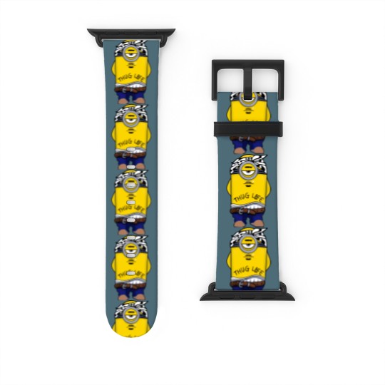 Discover Minion Thug Life - 90s Rap And The Minions - Watch Bands For Apple Watch