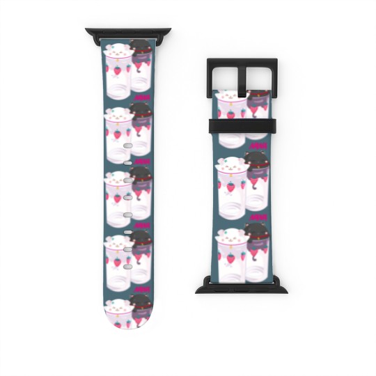 Discover Nana & Hachi - Kawaii version - Nana Anime - Watch Bands For Apple Watch
