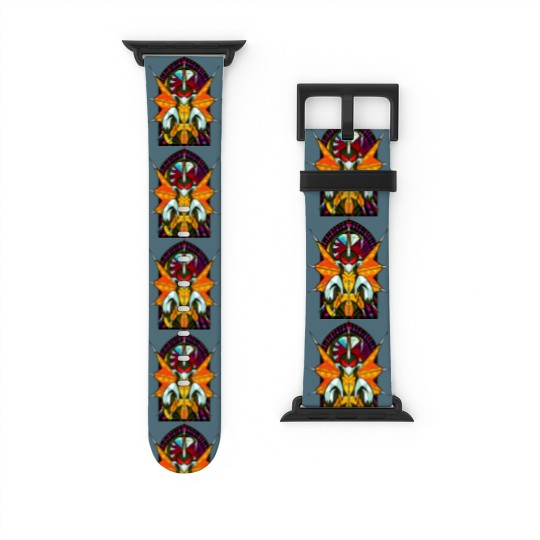 Discover Stained Glass Gigan - Gigan - Watch Bands For Apple Watch