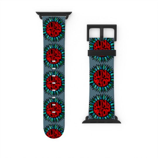 Discover Blind Melon Logo Vintage Watch Bands For Apple Watch - Blind Melon Watch Bands For Apple Watch, Vintage Rock Watch Bands For Apple Watch, Music Watch Bands For Apple Watch