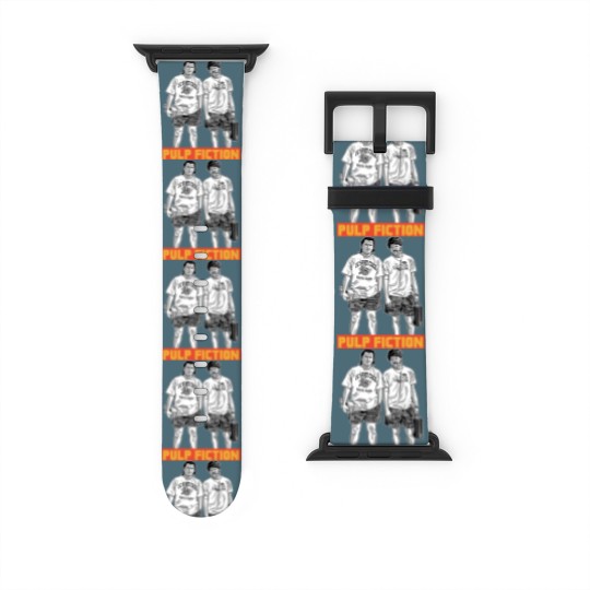 Discover Pulp Fiction Jules and Vincent Watch Bands For Apple Watch, Quentin Tarantino Watch Bands For Apple Watch