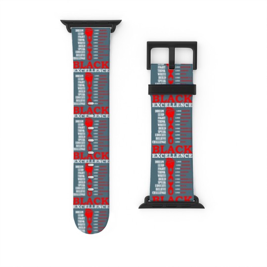 Discover Black Excellence, Black AF Watch Bands For Apple Watch